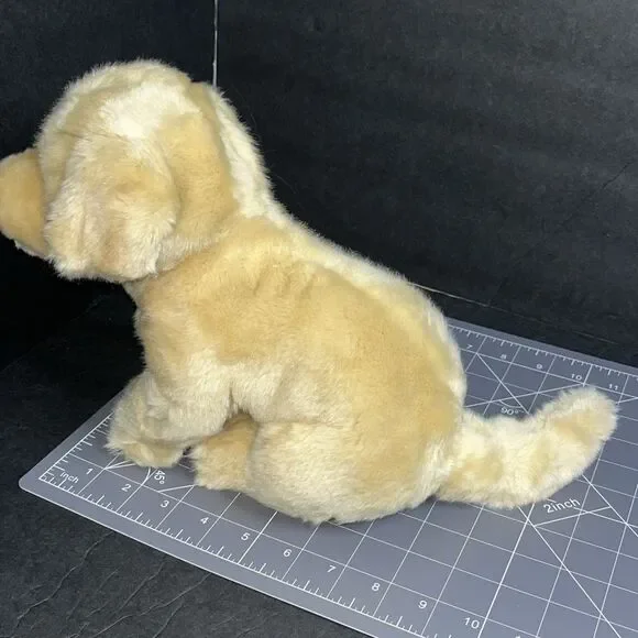 Toys R Us 2013 Golden Yellow Labrador Puppy Dog Realistic Stuffed Animal Plush - Picture 6 of 9